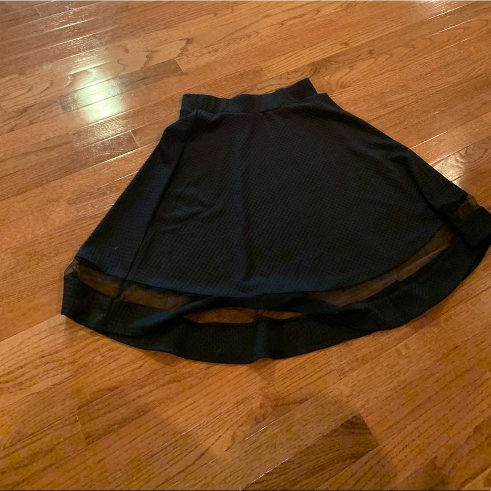 Black skirt